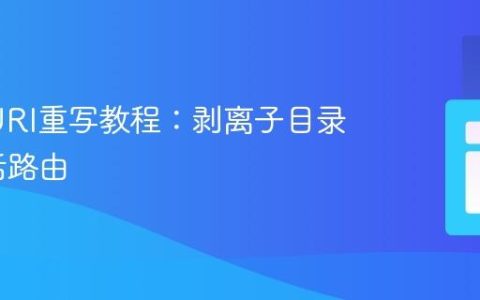 Nginx URI重写教程：剥离子目录实现灵活路由
