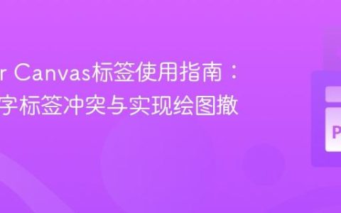 Tkinter Canvas标签使用指南：避免数字标签冲突与实现绘图撤销功能