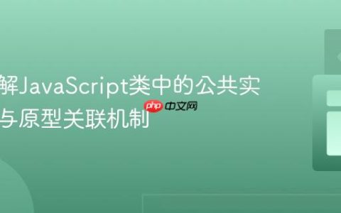 深入理解JavaScript类中的公共实例字段与原型关联机制