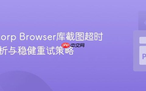 Robocorp Browser库截图超时错误解析与稳健重试策略