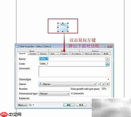 PowerDesigner新建物理数据模型教程