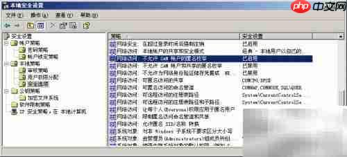 Windows Server 2003安全防护
