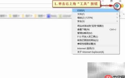 IE浏览器清除历史记录方法