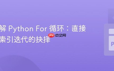 深入理解 Python For 循环：直接迭代与索引迭代的抉择