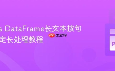 Pandas DataFrame长文本按句切分与定长处理教程