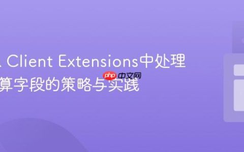Prisma Client Extensions中处理异步计算字段的策略与实践