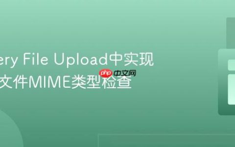 在jQuery File Upload中实现可靠的文件MIME类型检查