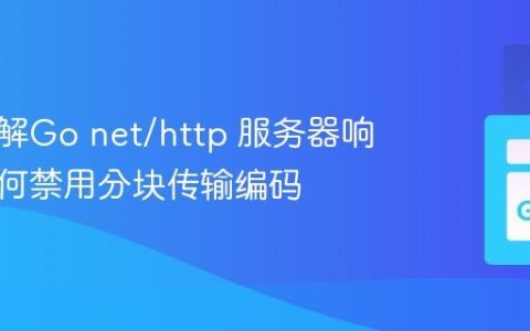 深入理解Go net/http 服务器响应：如何禁用分块传输编码