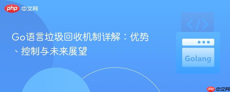 go语言垃圾回收机制详解:优势、控制与未来展望