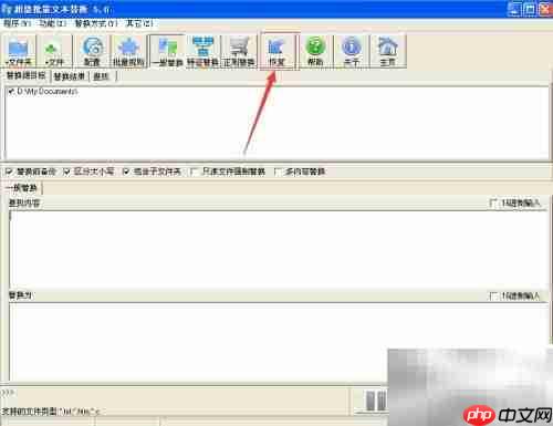 超级批量文本替换工具使用指南