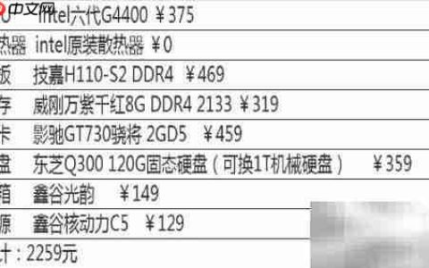 2000元电脑配置指南