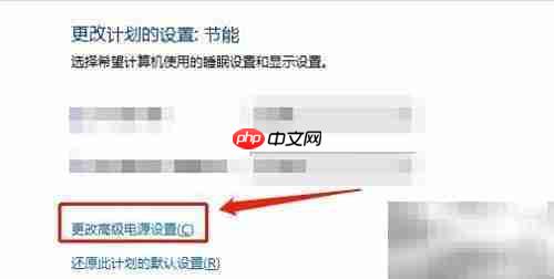 Win10如何调整高级电源设置