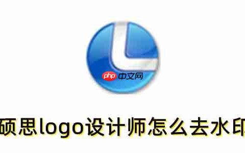 硕思logo设计师怎么去水印？硕思logo设计师去水印的方法