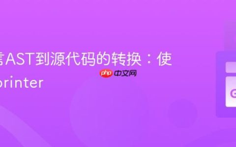 Go语言AST到源代码的转换：使用go/printer