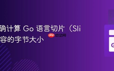 如何准确计算 Go 语言切片（Slice）内容的字节大小