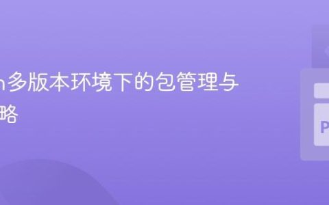 Python多版本环境下的包管理与安装策略