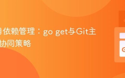 Go项目依赖管理：go get与Git主仓库的协同策略
