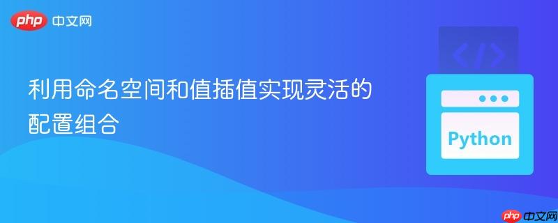 利用命名空间和值插值实现灵活的配置组合