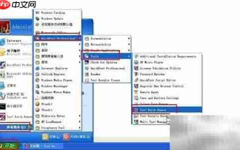 Test Batch Runner使用教程