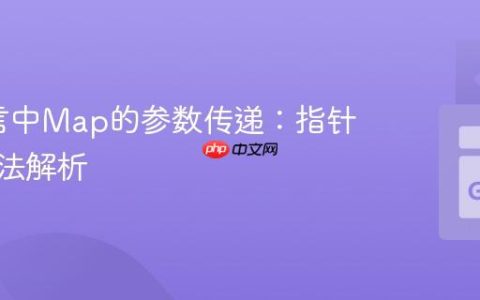 Go语言中Map的参数传递：指针与惯用法解析