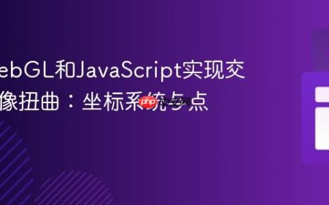 基于WebGL和JavaScript实现交互式图像扭曲：坐标系统与点位管理