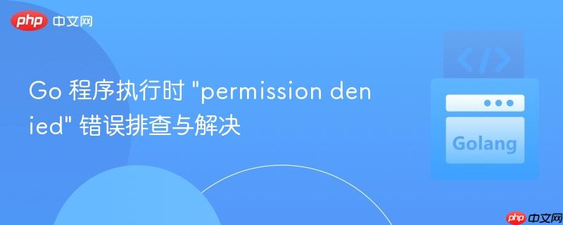 go 程序执行时