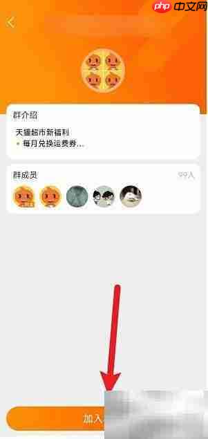 加入天猫超市福利群指南