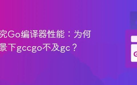 深入探究Go编译器性能：为何特定场景下gccgo不及gc？