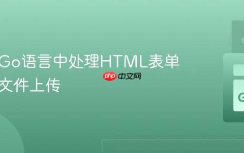 如何在Go语言中处理HTML表单中的多文件上传