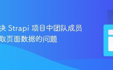 如何解决 Strapi 项目中团队成员无法获取页面数据的问题