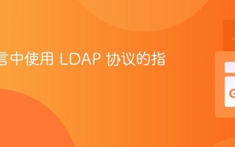 Go 语言中使用 LDAP 协议的指南