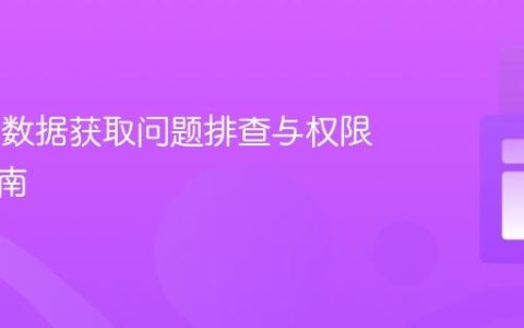 Strapi 数据获取问题排查与权限配置指南