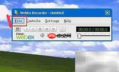 WebEx录屏操作指南