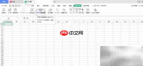 WPS 2022宏编辑器打开方法