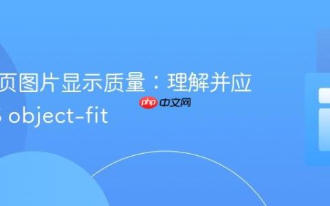 优化网页图片显示质量：理解并应用 CSS object-fit