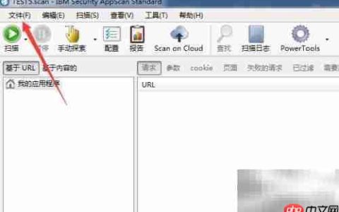 AppScan导出扫描结果为XML