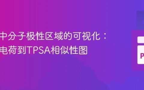 RDKit中分子极性区域的可视化：从原子电荷到TPSA相似性图