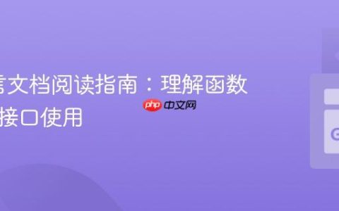 Go语言文档阅读指南：理解函数声明与接口使用