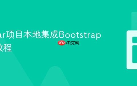 Angular项目本地集成Bootstrap Icons教程