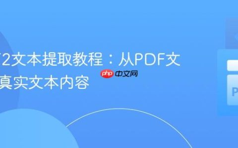 PyPDF2文本提取教程：从PDF文件获取真实文本内容
