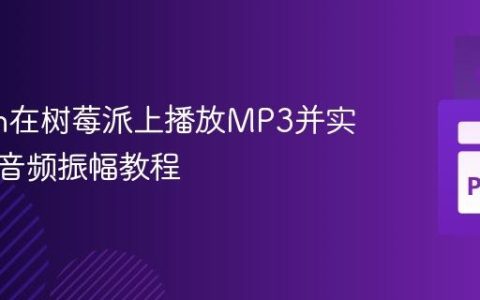Python在树莓派上播放MP3并实时获取音频振幅教程