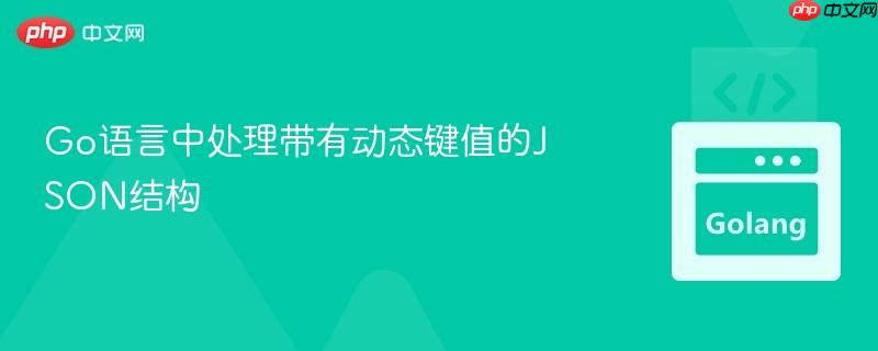 Go语言中处理带有动态键值的JSON结构