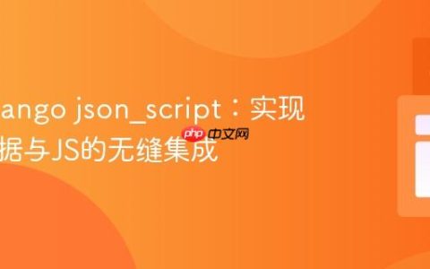 掌握Django json_script：实现视图数据与JS的无缝集成