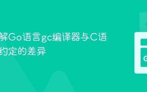 深入理解Go语言gc编译器与C语言调用约定的差异