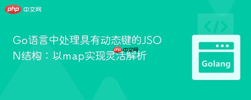 Go语言中处理具有动态键的JSON结构:以map实现灵活解析