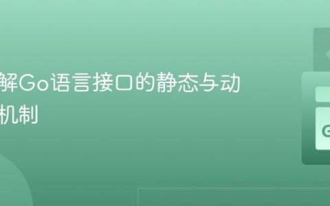 深入理解Go语言接口的静态与动态绑定机制