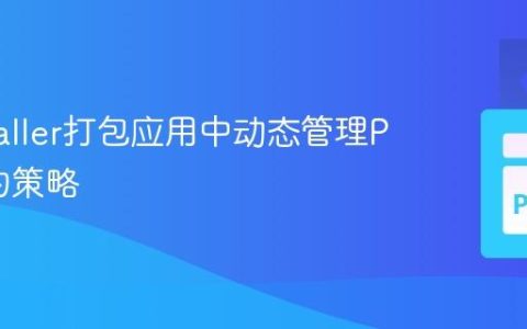 PyInstaller打包应用中动态管理PyPi包的策略