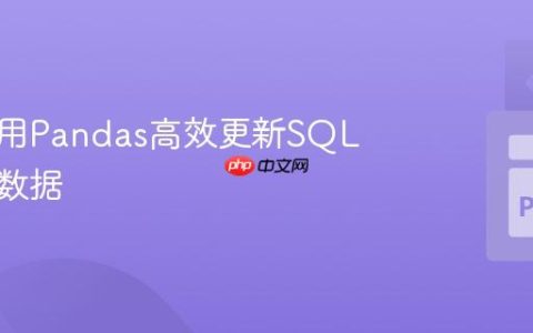 如何使用Pandas高效更新SQL表中的数据