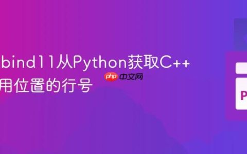 使用Pybind11从Python获取C++函数调用位置的行号