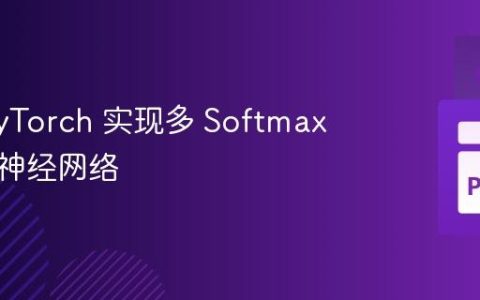 使用 PyTorch 实现多 Softmax 输出的神经网络